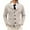 Beige, variant on Men's Shawl Collar Cable Knit Cardigan Sweater Button Front Long Sleeve Jacket