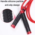 thumbnail image 4 of Weighted Jump Rope for Women, Men, Heavy Duty Jump Rope with Adjustable Thick PVC Rope, Ball Bearing Aluminum Alloy Non-slip Handles, Great for Crossf, 4 of 5