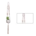 thumbnail image 3 of Bearachild Cestas colgantes 100 hechas a mano, soporte para plantas, macramé, colgador de plantas, maceta para colgar en la pared interior, soporte para Jardín y Patio No.23 Bearachild HA001777-23, 3 of 6