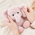 thumbnail image 5 of Plush Toy Soft Woolly Mammoth Stuffed Animal 1 Piece Cuddly Sitting Plush Mammoth Toy for Kids Bedroom Nursery Sofa Decoration Ideal Christmas Birthday Gift for Toddlers and Children, 5 of 8