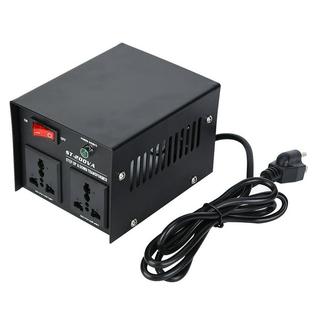 Convertidor de potencia, convertidor de voltaje de 200 W con características líderes en su clase de transformador convertidor de voltaje NikouMX herramienta