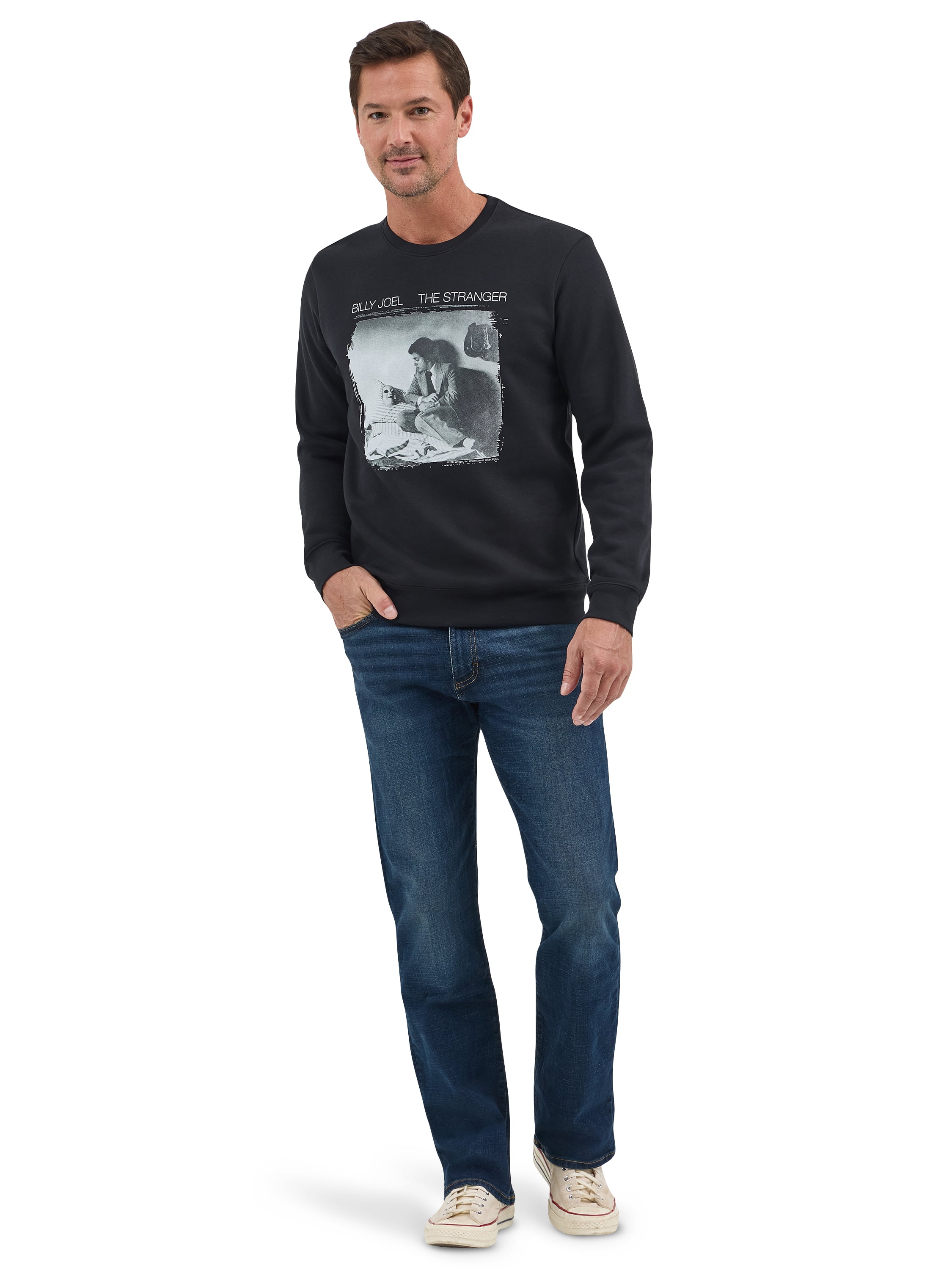 Lee® Men's Billy Joel Graphic Fleece Pullover