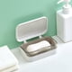 thumbnail image 4 of Porta Jabón de Doble Capa Blanco, Fábrica Directa para Baño y Hogar, Con Tapa Conectada, Jabonera Drenante, Jabonera Europea Impresa, 4 of 6