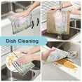 thumbnail image 2 of Yayeee 6 Pack Kitchen Dish Cloths Set for Washing Soft Drying Absorbent Microfiber Towels, Purple Deer, 2 of 9