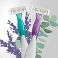 thumbnail image 3 of BIC Soleil Escape Women's Disposable Razors, 4 Blade Razor, Moisture Strip With 100% Natural Almond Oil, Lavender and Eucalyptus Scented Handles, 3 of 4