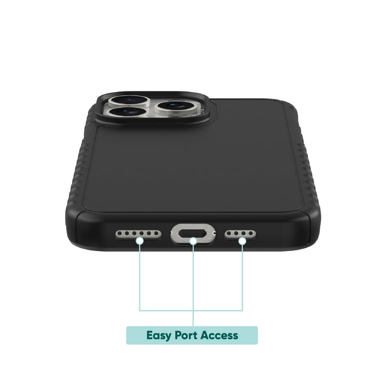 onn. Protective Gel Phone Case for iPhone 15 Pro Max - Black onn. Protective Gel Phone Case for iPhone 15 Pro Max - Black