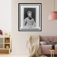 thumbnail image 3 of Historic Framed Print, [Half-length portrait of a man, dressed in convict clothing, facing right], 17-7/8" x 21-7/8", 3 of 9