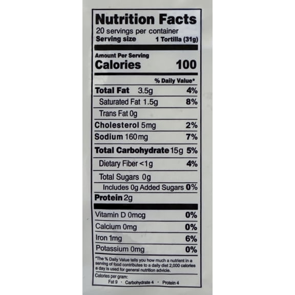 La Abuela Flour Tortillas 20 Count 22 oz (Pack of 2)