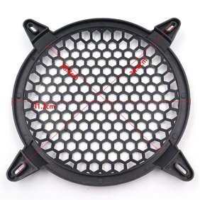2Pcs 12 Inches Speaker Grill Abs Mesh Audio Subwoofer Guard Protector Cover