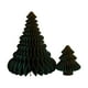 thumbnail image 5 of 2 figuras de papel para árbol de Navidad, decoración navideña para bodas. Verde, 5 of 9