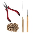 thumbnail image 4 of Alicates para quitar extensiones de cabello, 4 piezas Alicates para pelucas de cabello Alicates para extensiones de cabello Anillos de silicona para extensiones de cabello Diseño fácil de usar, 4 of 8