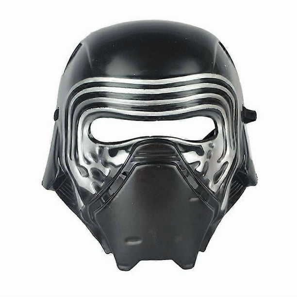 Kylo Ren Helmet Imperial Troopers Mask Black Series Carnival Halloween Star Wars Fans, All Ages Full Head Headwear Mask for Adults Children