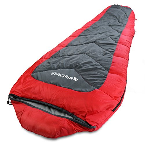 BigFoot Outdoor XXL 20 Degrees Mummy Sleeping Bag