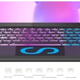 thumbnail image 4 of Funda de Teclado con Panel Táctil Retroiluminado y Soporte para Lápiz para Idea Tab Pro 12.7" 2025, 4 of 7