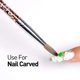 thumbnail image 4 of Cepillo de Uñas Acrílico Compatible Polvo Acrílico Manicura Pedicura 1pcs, 4 of 4
