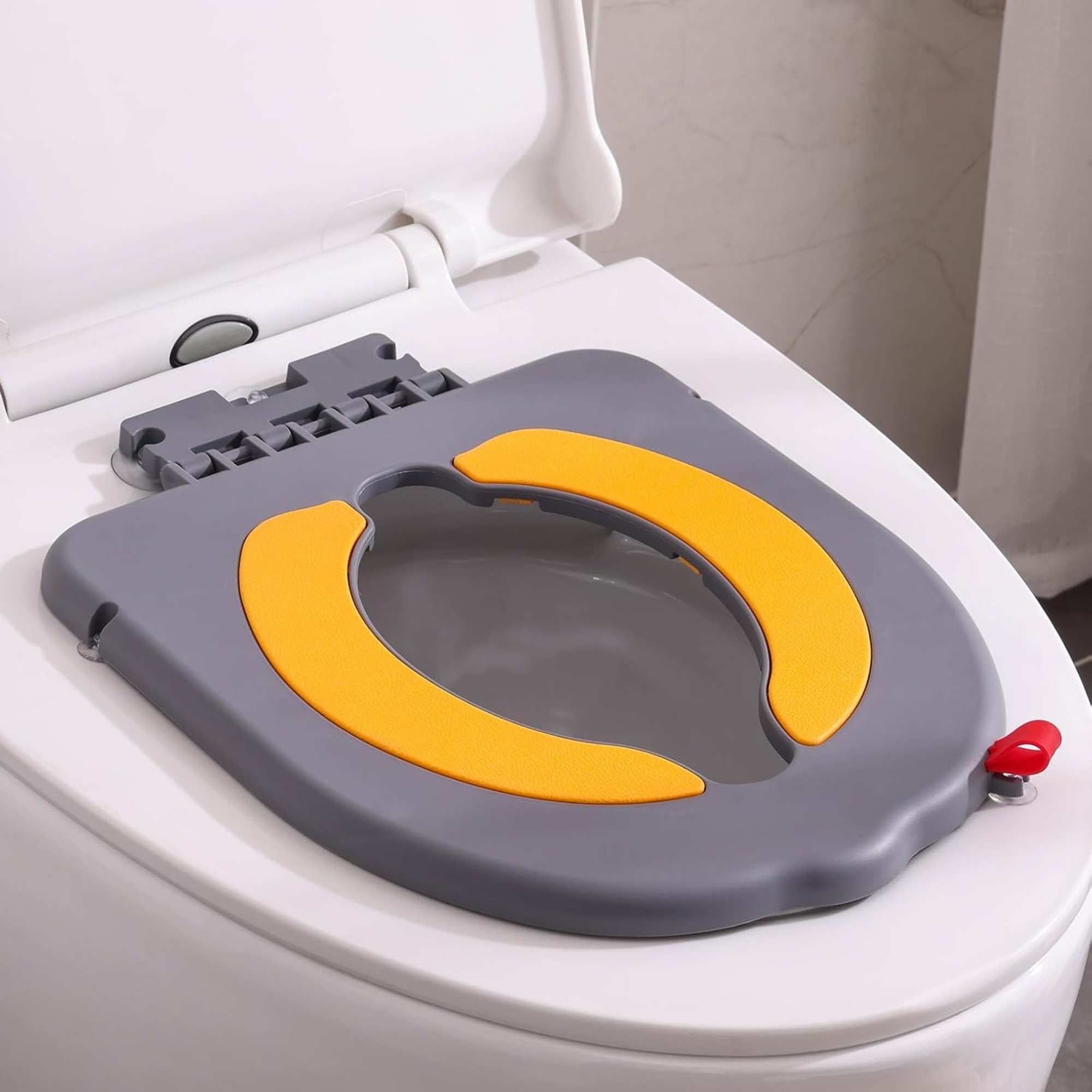 XIBUFE Portable Potty Training Seatï D Non-Slip-Anti P" Buttocks,No Need to Disassemble and Install Every Time,Saving a Lot of Time for Toddlers&Kids,Suitable for Multi Shaped Toilets