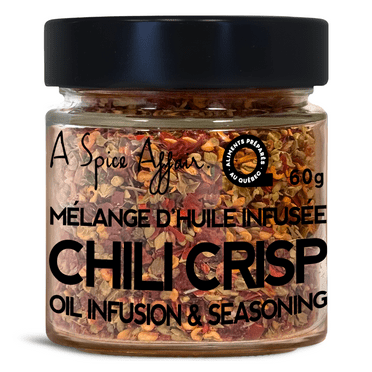 A Spice Affair's CHILI CRISP OIL MIX SEASONING 2.1 oz (60 g)