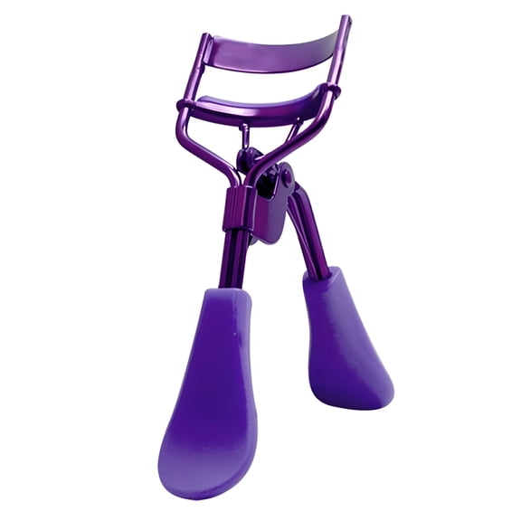 EXLEAF Eyelash Curler with Solid Color Flat Handle Natural Curling