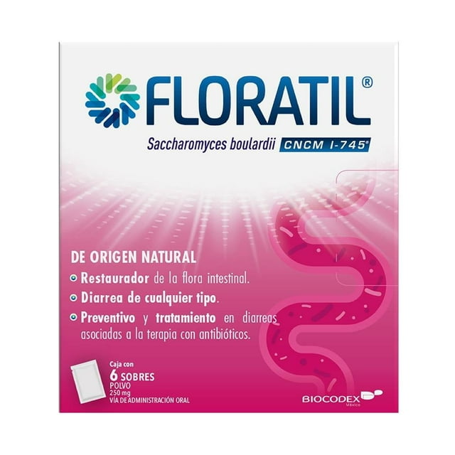 Floratil CNCM I-745 250 mg 6 sobres polvo