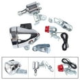 thumbnail image 2 of NS Cycling Motorized Bike Friction Generator Dynamo Headlight Tail Lamp Kit Chorme, 2 of 10