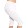 thumbnail image 3 of HAJWOH Women’s Capri Leggings Knee and Ankle Length Leggings Stretch Summer Lightweight Pants, 3 of 4