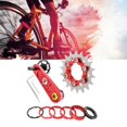 thumbnail image 4 of Accesorio de Tensor de Cadena de Bicicleta con Llaves Convertidor de Remolcador Ajustar Adjuster para Bicicleta de Ca 20T rojo Macarena Tensor de cadena de bicicleta, 4 of 8