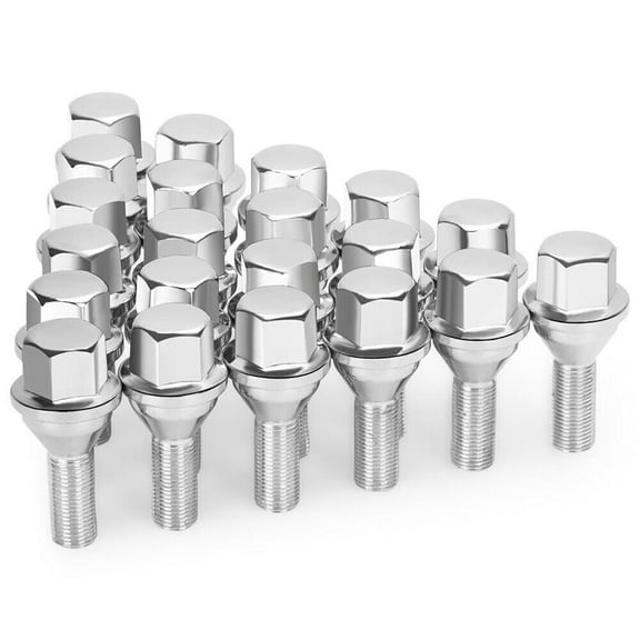 YIUIY 12x1.25 20PCS Wheel Lug Nuts For Jeep Cherokee Compass Dodge Dart Chrysler 200
