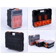 thumbnail image 2 of Eigraketly Caja de almacenamiento de herramientas, repuesto de gran capacidad, tapa transparente portátil, compartimento desmontable, caja Herramientas eléctricas Tipo 2, 2 of 6