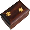 thumbnail image 1 of Urna de madera para mascotas, urna para cenizas de perros o gatos, recuerdo conmemorativo para dueños de mascotas, 1 of 7