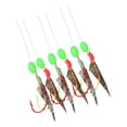 thumbnail image 2 of 6 anzuelos de acero de alto carbono para pesca, señuelos que se hunden, para agua dulce y salada. gancho 25mmx11.5mm, 2 of 9