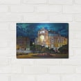 thumbnail image 3 of Luxe Metal Art 'Odessa Ukraine Opera and Ballet Theater Night' by Pedro Gavidia, Metal Wall Art, 16"x12", 3 of 9