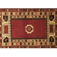 thumbnail image 1 of Ahgly Company Indoor Rectangle Persian Brown Traditional Area Rugs, 2' x 4', 1 of 4