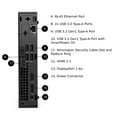 thumbnail image 3 of Dell Pro Micro Computer, Intel Core i9-12900K, 64GB RAM, 2TB NVMe SSD, USB Type-C, Built in AX WiFi, BT, Display Port, HDMI, Windows 11 Pro - AI Copilot, Black Desktop, 3 of 7