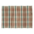 thumbnail image 3 of Saro Lifestyle Plaid Woven Water Hyacinth Placemat (Set of 4), 3 of 5