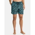 thumbnail image 2 of George Men's and Big Men's Swim Trunks, 6'' Inseam, 2-Pack, Sizes S-3XL, 2 of 5