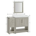 thumbnail image 5 of Linon Blakely Sandstone 31" Vanity Mirror and Floor Cabinet Set, 5 of 6