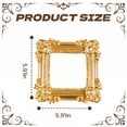thumbnail image 2 of DESIGNICE 3Pcs Vintage Picture Frames,Enhance Feel Photo Frames,Multi-Scene Gold Picture Frames,5.91"X5.91",Style1, 2 of 7