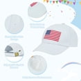thumbnail image 2 of Zando Toddler Baseball Hat for Boys 3-8 Years Adjustable Baby Baseball Cap 250 anniversary usa hat for Summer Sun Protection, 2 of 5