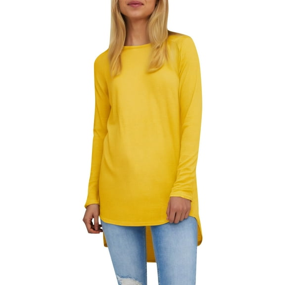 EDFBUYKRS Women's and Women's Plus V Neck Tunic Sweatshirt with Long Sleeves, Sizes Xxl