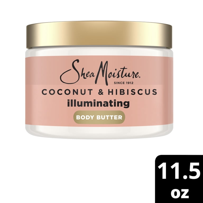 SheaMoisture Illuminating Body Butter, Coconut & Hibiscus, 11.5 oz photo 7