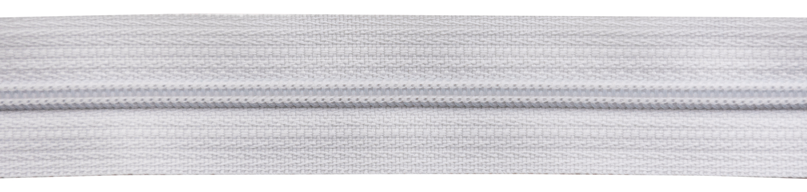 YKK® #3 Lightweight Closed-End Zipper, 7 Inch Length, Very Light Grey 337 (100 Pack)