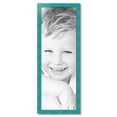 thumbnail image 2 of ArtToFrames 14" x 40" Turquoise Picture Frame, 14x40 inch Blue Wood Poster Frame (WOM-4588), 2 of 8