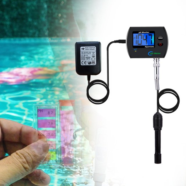 Probador De Calidad Del Agua De La Piscina Medidor De Calidad Del Agua Para El Hogar SPA Acuario