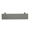 thumbnail image 4 of Pemberly Row V-Style 15x72" Wood Dining Bench in Jacobean/Cement Gray, 4 of 5