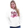 thumbnail image 3 of Airbrushed Baby Girl Hearts Love Hoodie Sweatshirt Women Brisco Brands S, 3 of 4