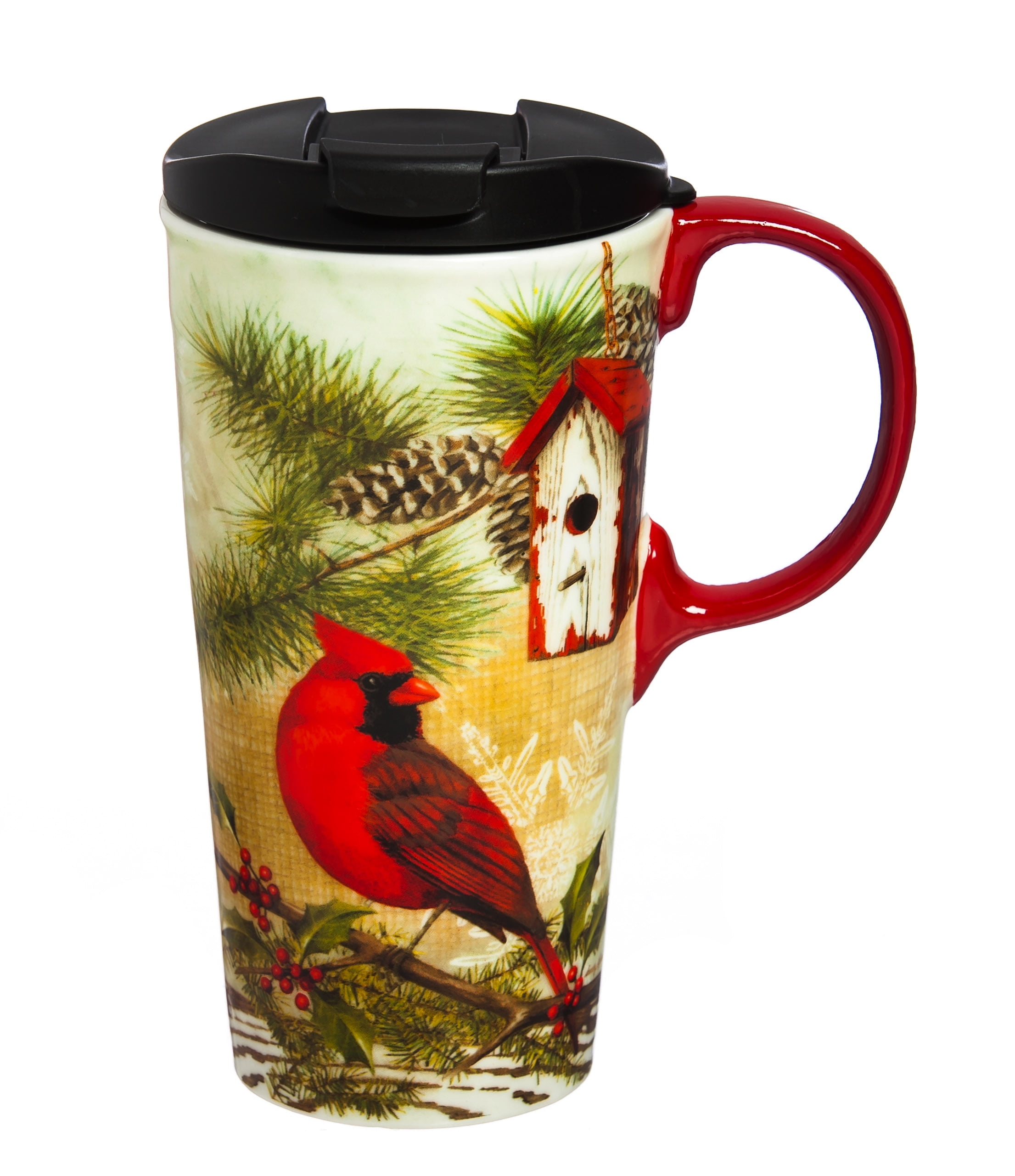 Cypress Home Rustic Holly Ceramic Travel Coffee Mug 17 Ounces   Ccf2dcc2 F462 4c06 95bb B932d169abb1 1.7bdb1994a8d22201c5148c10acdc9eb0 