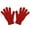 Red, variant on Chenille Gloves Women Winter Magic Warm Gloves
