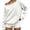 White, variant on Enjoytime Womens Sweatshirt Off Shoulder Long Sleeve Pullover Tops Fall Winter Trendy Comfy Casual Sweatshirts