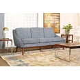 thumbnail image 2 of Office Star Products Davenport Sofa in Navy Fabric with Coffee Legs K/D, 2 of 7