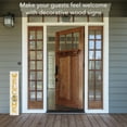 thumbnail image 5 of Highland Home "Floral Welcome" Pallet Wood Welcome Sign, 5 of 7